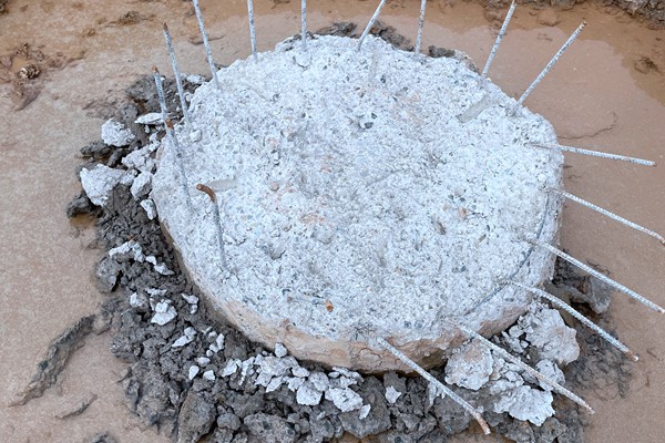 撫長(zhǎng)高速人民大街出口鉆